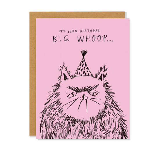 Big Whoop Birthday Card Seek gifts and home decor Ltd.