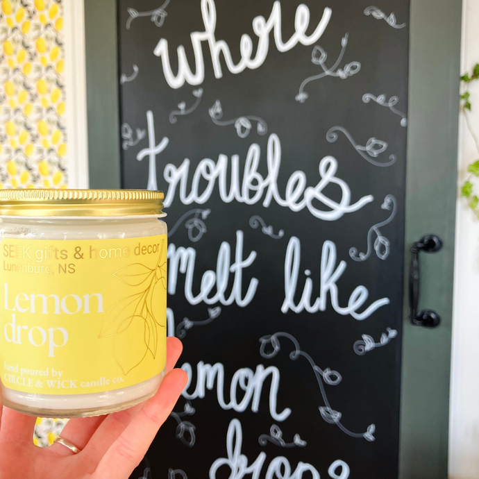 SEEK Lemon Drop Candle