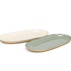 Oval Enamel Tray