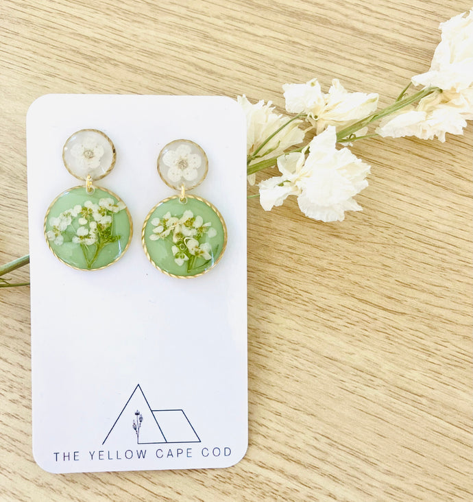 Circle Drop Earrings
