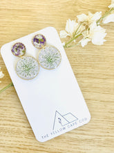 Load image into Gallery viewer, Circle Drop Earrings