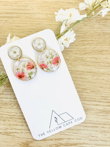 Circle Drop Earrings