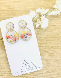 Circle Drop Earrings