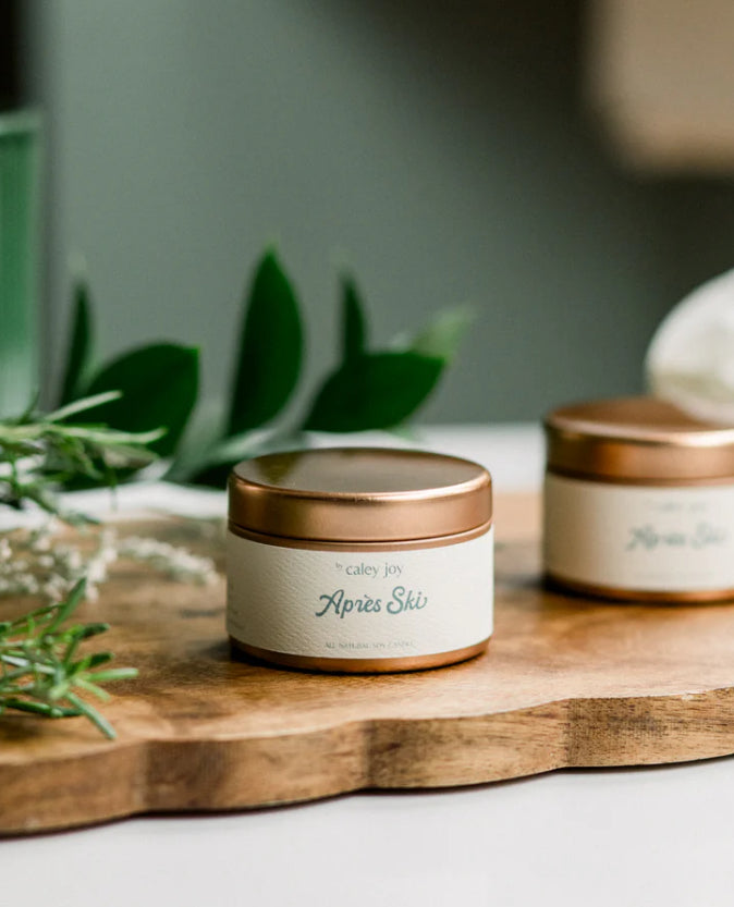 Winter Soy Tin Candles