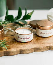 Load image into Gallery viewer, Winter Soy Tin Candles