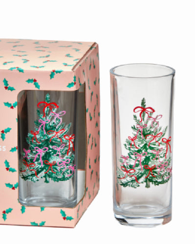 Very Merry Drinking Glass