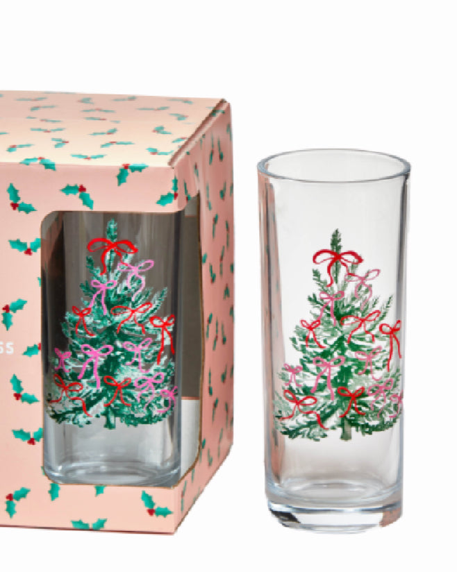 Very Merry Drinking Glass