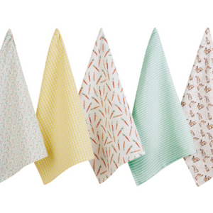 Hop Into Easter Tea Towels