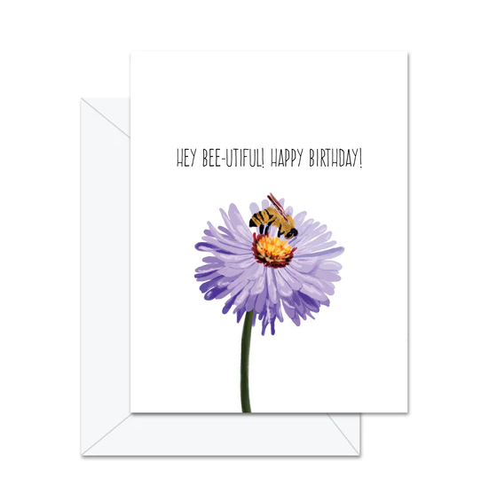 Bee-Utiful Birthday Card