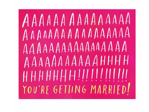 Aahhh Married Card