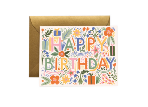 Fiesta Birthday Card