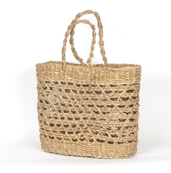 Open Weave Seagrass Bag