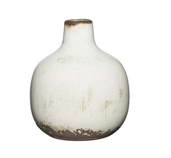 White Mini Vase