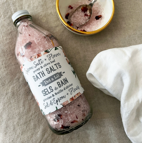 Peony & Olive Bath Salts