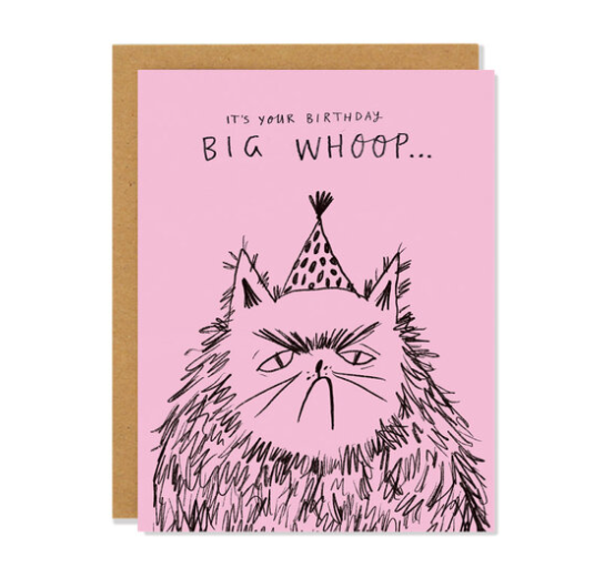 Big Whoop Birthday Card