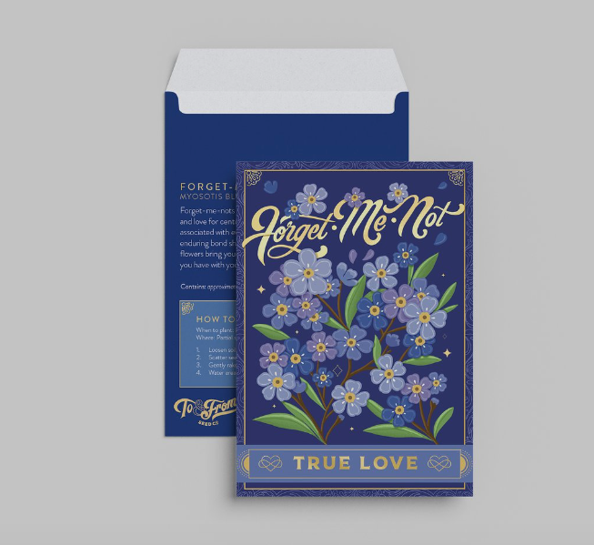 To & From Seed Co. Packets