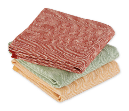 Herringbone S/3 Tea Towels