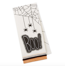 Load image into Gallery viewer, BOO Embellished Tea Towel