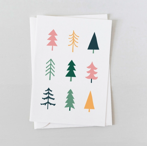 Holiday Trees Card