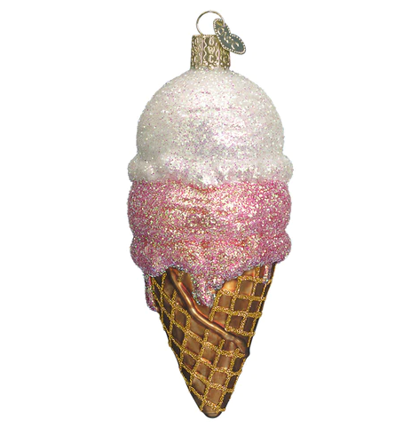 Ice Cream Cone Ornament