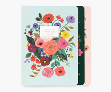 Load image into Gallery viewer, Garden Party Stitched Notebook