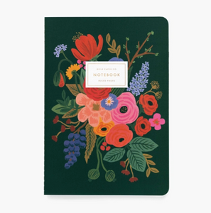 Garden Party Stitched Notebook