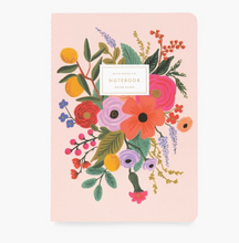 Load image into Gallery viewer, Garden Party Stitched Notebook