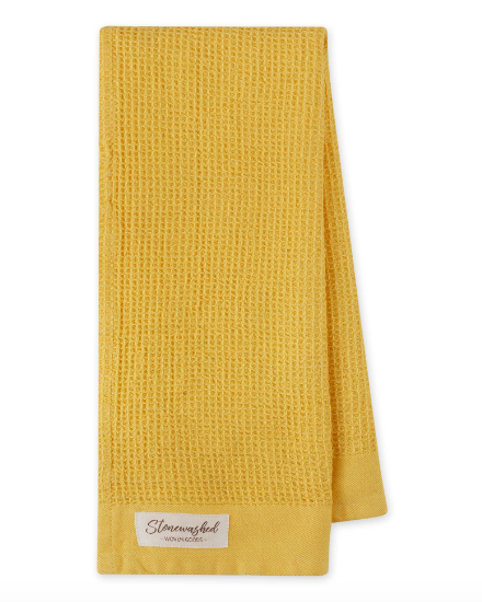 Washed Waffle Tea Towels
