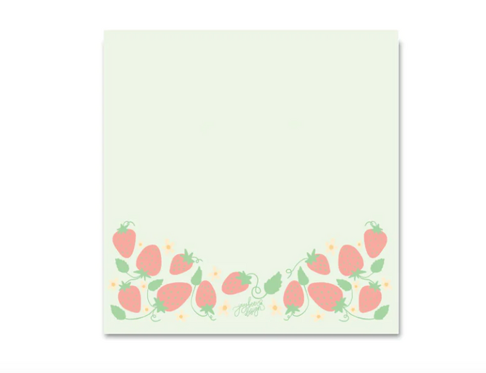 Strawberry Sticky Notes