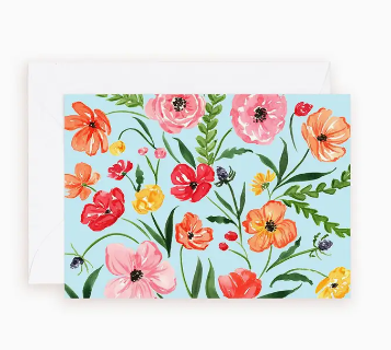 Mini Poppies Card