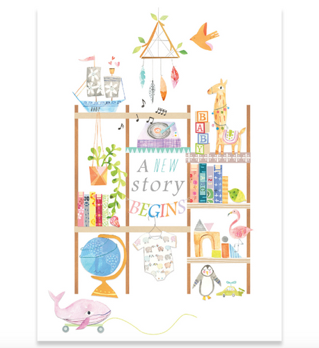 New Story Baby Card