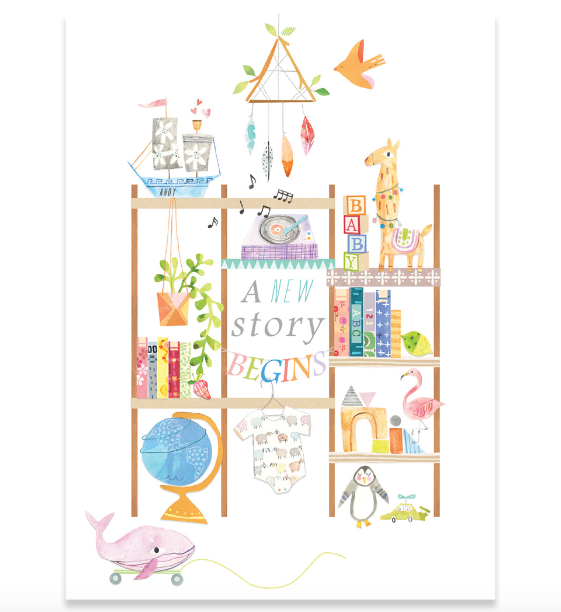 New Story Baby Card