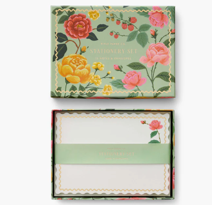 Roses Stationery Set