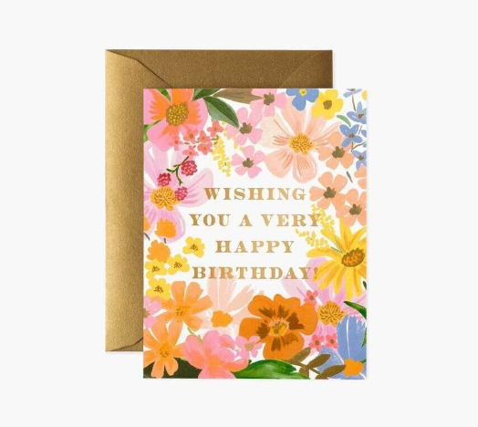 Marguerite Birthday Card