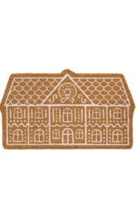 Gingerbread House Doormat