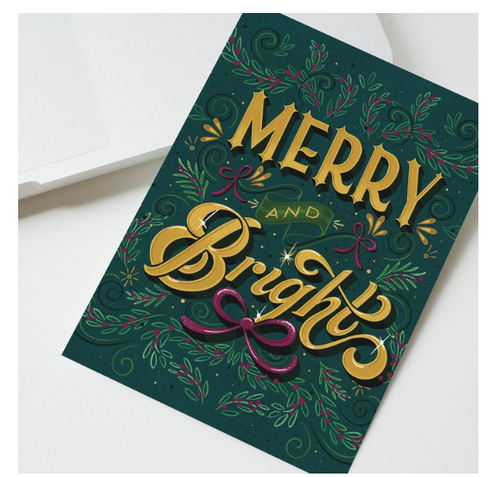 Merry & Bright Card