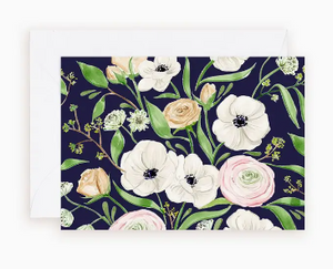 Mini Panda Anemones Card