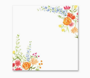 Bright Florals Sticky Notes