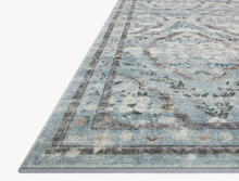 Load image into Gallery viewer, Rifle Paper Co. x Loloi Blue Courtyard Rug