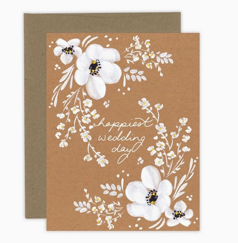 Happiest Wedding Day Card