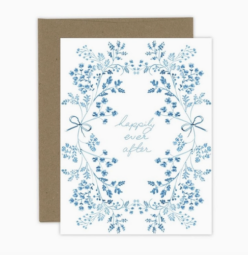 Happily Ever Floral Card