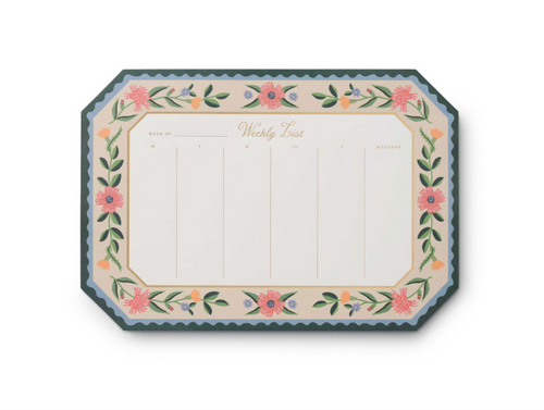 Aster Weekly Desk Pad