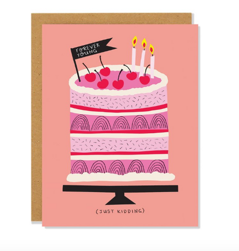 Forever Young Birthday Card