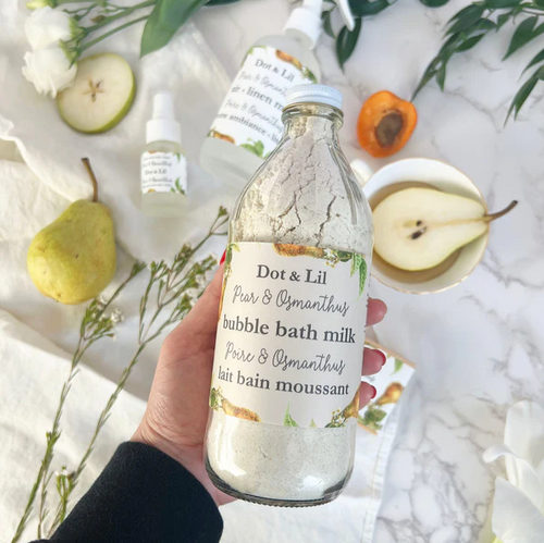 Pear & Osmanthus Bubble Milk