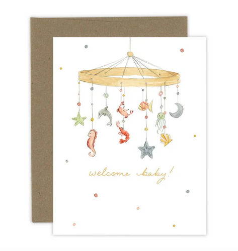 Under The Sea Baby Card