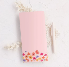 Load image into Gallery viewer, Pink Blooms Notepad
