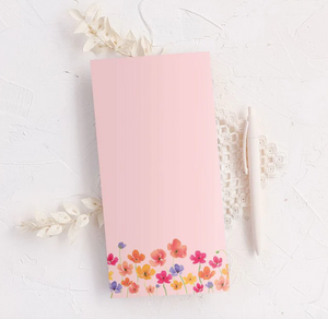 Pink Blooms Notepad