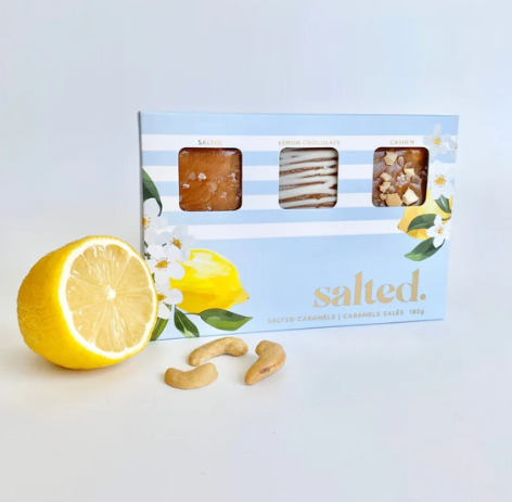 Springtime Salted Caramels
