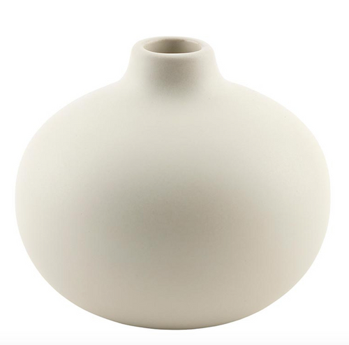 White Bud Vase