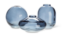 Load image into Gallery viewer, Blue Glass Bud Vase